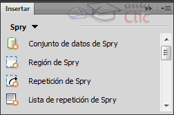 Insertar Spry