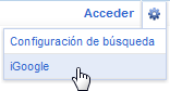 iGoogle Acceso