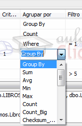 SSMS - Agrupar por