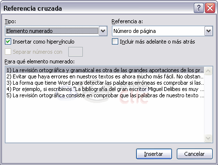 Referencia cruzada