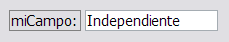 Campo independiente