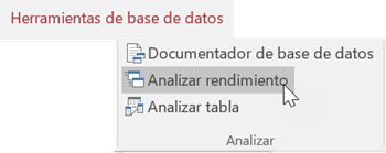 Bot&oacute;n Analizar rendimiento