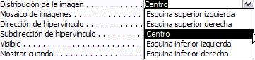 opciones distribucion imagen