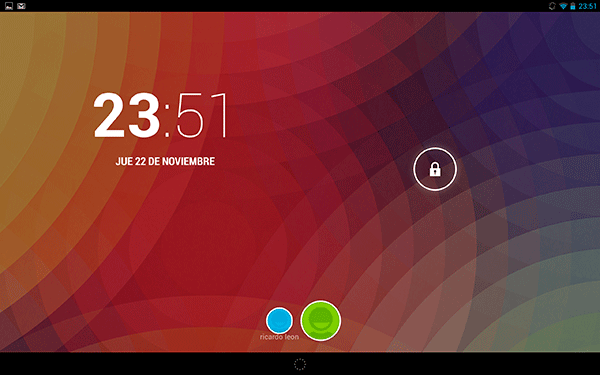 varios usuarios android