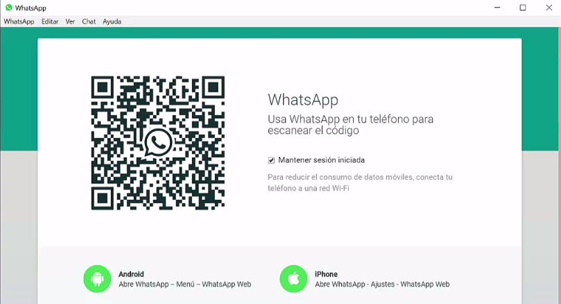 Codigo para instalar whatsapp