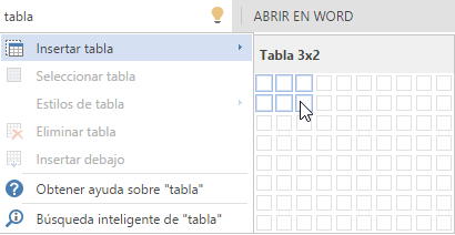 Word Online &iquest;Qu&eacute; desea hacer?