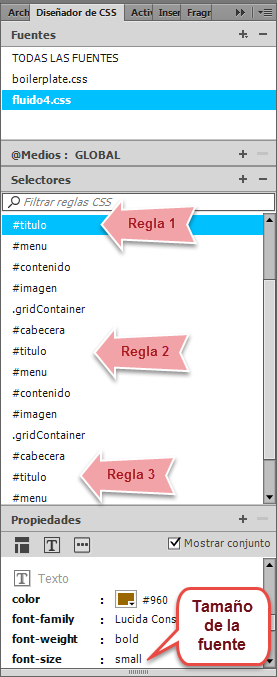 estilos dise&ntilde;o fluido