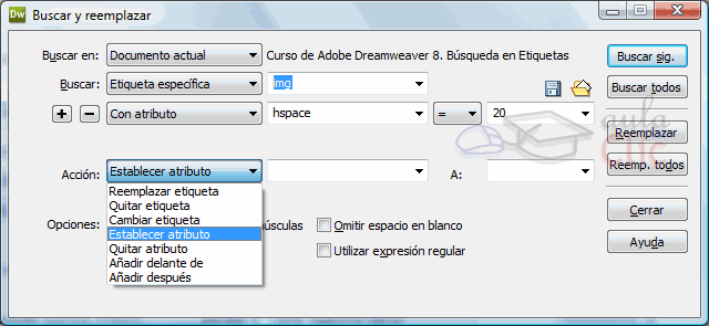 Busqueda avanzada de etiquetas