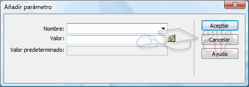 A&ntilde;adir par&aacute;metro