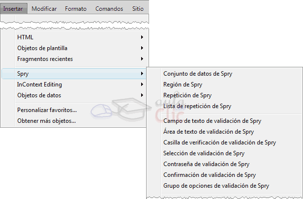 Spry >> Formularios