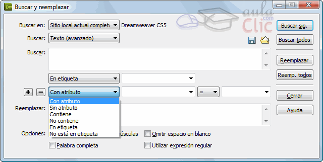 Busqueda de Texto avanzado