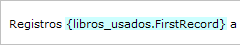 Registros {libros_usads.FirstRecord} a