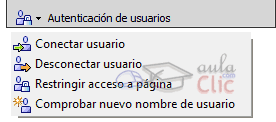 Opciones de restricci&oacute;n de usuarios