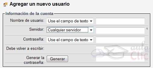 Nuevo usuario en phpMyAdmin