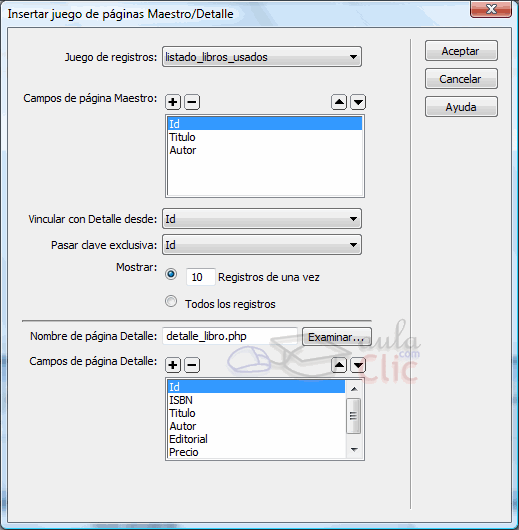Insertar Maestro-Detalle