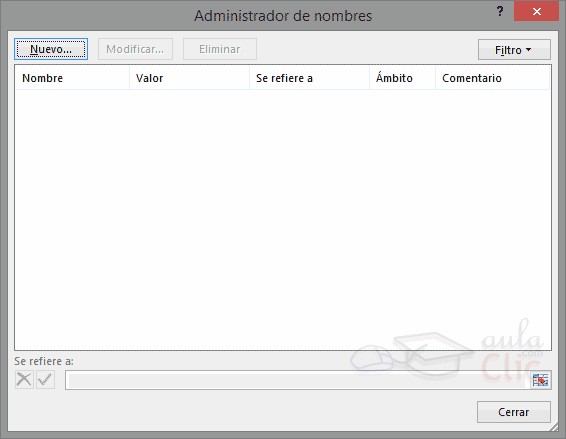 Administrador de nombres