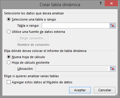 Crear tabla din&aacute;mica