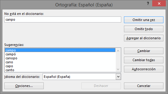 ortograf&iacute;a
