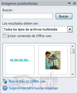 Imágenes prediseñadas