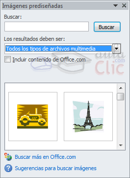 Imágenes prediseñadas