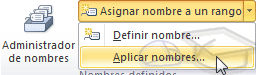 Aplicar nombre