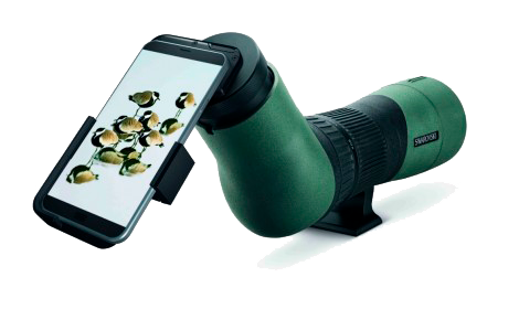 Adaptador de m&oacute;vil a telescopio