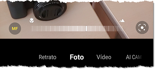 Enfoque manual Android