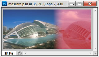 Ejemplo de m&aacute;scara de capa visible