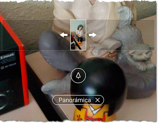 Foto panoramica en iPhone