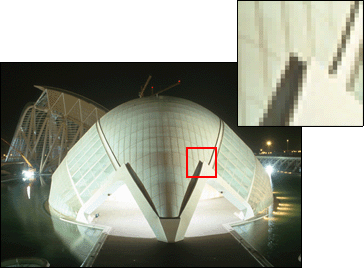 imagen con sus pixeles