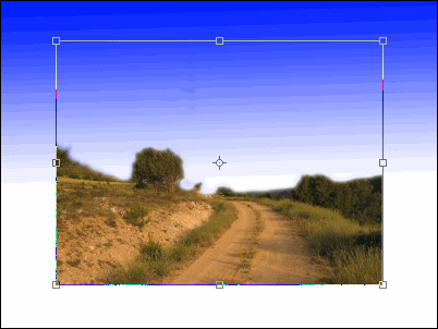 Capa en modo de Transformaci&oacute;n