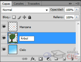 Renombrando una capa