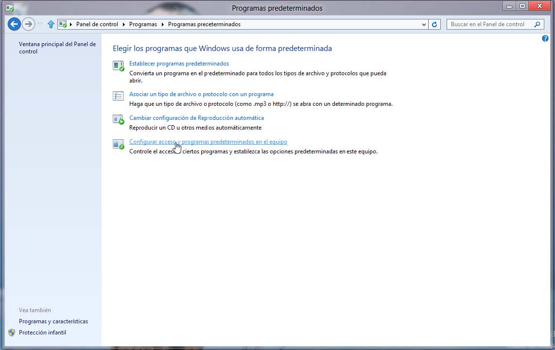 Predeterminados Programas Curso gratis de Guía Windows 8. aulaClic. 8 - Trabajar con programas de ...