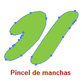 Pincel de manchas
