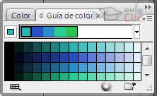 Panel Gu&iacute;a de color