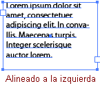 Parrafo a la derecha