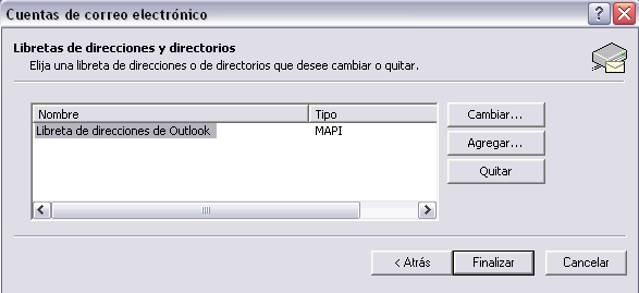 libreta direcciones a eliminar
