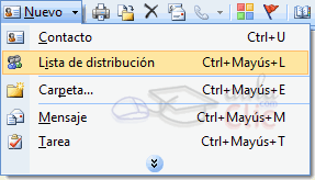 Nueva Lista de distibruci&oacute;n