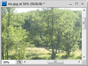 Vista inicial de la imagen