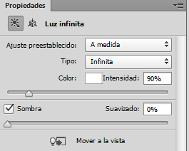 propiedades luz infinita