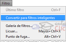 Convertir para filtros inteligentes