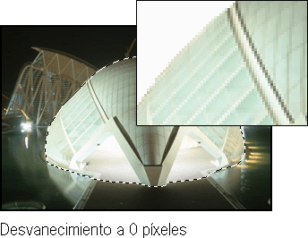 Ejemplo de selecci&oacute;n con calado