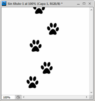 Forma de punta de pincel personalizada