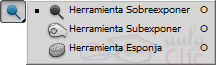 Grupo de herramientas de Exposici&oacute;n