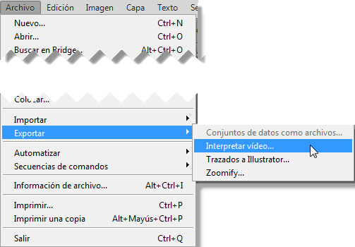 interpretar v&iacute;deo