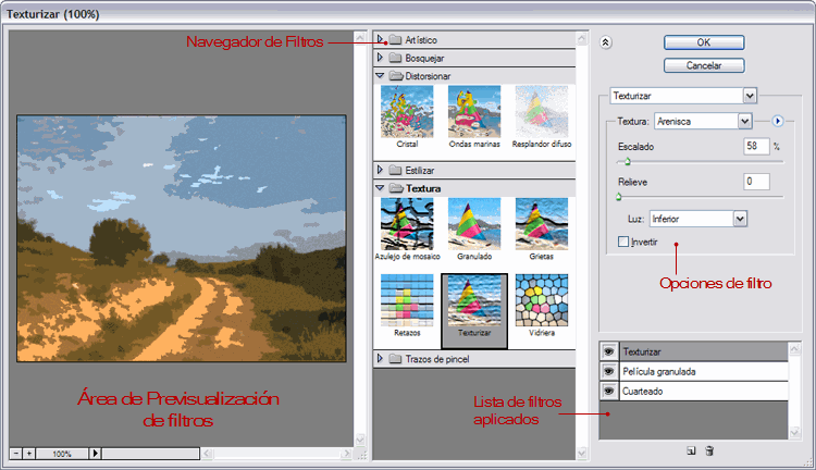 Galer&iacute;a de Filtros