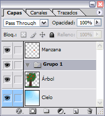Grupo de capas creado