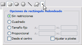 M&aacute;s opciones de forma