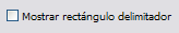 Opci&oacute;n mostrar Rect&aacute;ngulo delimitador