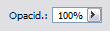 Opci&oacute;n Opacidad